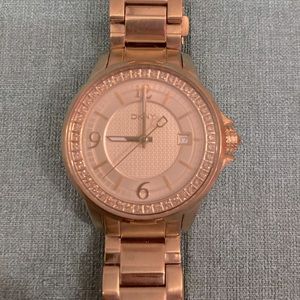 Women’s DKNY Watch gold with crystals